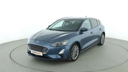 Gebraucht Ford Focus Titanium 125 PS (91 kW) 2018 Blau Limousine