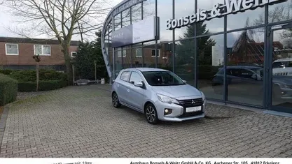 Gebraucht Mitsubishi Space Star Spirit+ 71 PS (52 kW) 2022 Silber metallic Kleinwagen