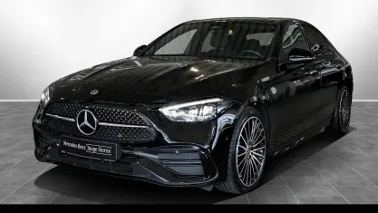 Gebraucht Mercedes C300 AMG 258 PS (189 kW) 2024 Metalliclack obsidianschwarz metallic Limousine
