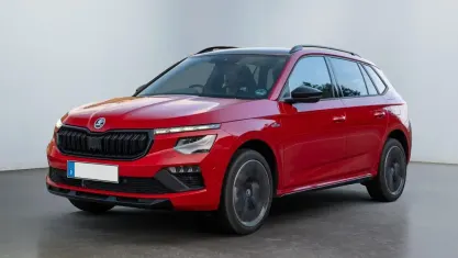Neu Skoda Kamiq 150 PS (110 kW) 2026 Velvet rot metallic/rot SUV