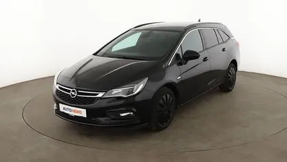 Gebraucht Opel Astra Edition 125 PS (91 kW) 2017 Schwarz Kombi
