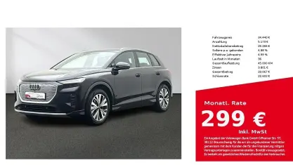 Brugt Audi Q4 e-tron Advanced 150 kW (204 HK) 2023 Sort SUV