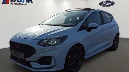 Gebraucht Ford Fiesta ST-Line 125 PS (91 kW) 2022 Frozen white Kleinwagen