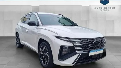 Serenity white Gebraucht 2024 Hyundai Tucson N Line SUV | 34.879 € (Guter Preis)