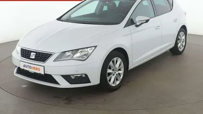 Gebraucht Seat Leon Style 125 PS (91 kW) 2018 Weiß Limousine