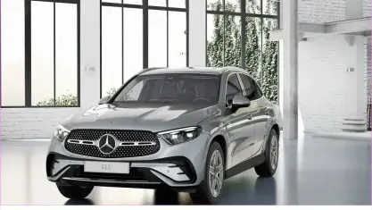 Gebraucht Mercedes GLC300e AMG 204 PS (150 kW) 2025 Silber SUV