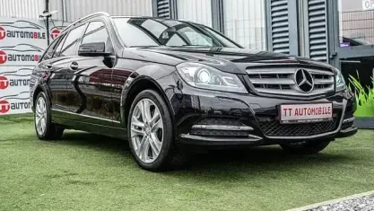 Używany Mercedes C350 265 KM (194 kW) 2012 Czarny Kombi