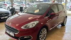 Rot rubyrot (metallic) Gebraucht 2021 Ford Fiesta Vignale Kleinwagen | 15.500 € (Fairer Preis)