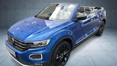 Ravennablau (metallic) Gebraucht 2021 VW T-Roc Cabriolet Style Cabrio | 24.380 € (Fairer Preis)