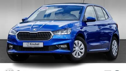 Blau Gebraucht 2021 Skoda Fabia Ambition Kleinwagen | 13.950 € (Fairer Preis)