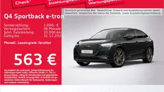 Mythosschwarz metallic Gebraucht 2025 Audi Q4 e-tron S-Line SUV | 56.949 € (Fairer Preis)