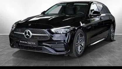 Gebraucht Mercedes C180 AMG 170 PS (125 kW) 2025 Metalliclack obsidianschwarz Kombi