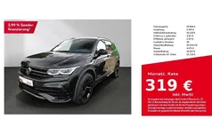 Schwarz Gebraucht 2022 VW Tiguan Allspace R-line SUV | 39.580 € (Guter Preis)