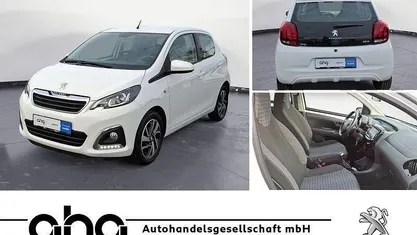 Weiß Gebraucht 2021 Peugeot 108 Allure Kleinwagen | 10.930 € (Fairer Preis)
