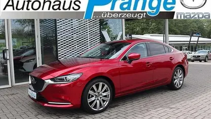 Soul red crystal Gebraucht 2024 Mazda 6 Exclusive-Line Limousine | 28.985 € (Fairer Preis)