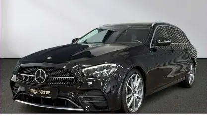 Gebraucht Mercedes E220 AMG 194 PS (142 kW) 2021 Schwarz Limousine