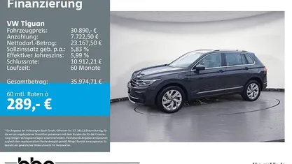 Gebraucht VW Tiguan Elegance 245 PS (180 kW) 2022 SUV