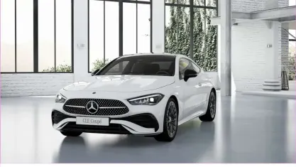 Second-hand Mercedes CLE200 AMG 204 CP (150 kW) 2024 Alb Coupe