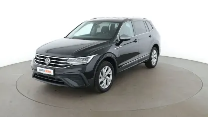Gebraucht VW Tiguan Allspace Life 150 PS (110 kW) 2022 Schwarz SUV