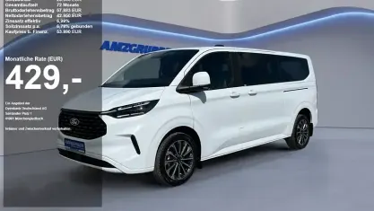 Neu Ford Tourneo Titanium X 170 PS (125 kW) 2026 Frozen white uni Van / Kleinbus