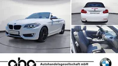 Weiß Gebraucht 2015 BMW 220 Advantage Cabrio | 18.930 € (Fairer Preis)