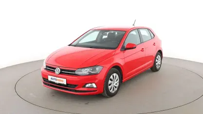 Gebraucht VW Polo Comfortline 95 PS (69 kW) 2018 Rot Kleinwagen