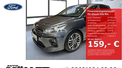 Gebraucht Kia Rio GT-Line 120 PS (88 kW) 2020 Grau Limousine