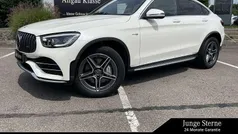 Designo diamantweiß bright (metallic) Gebraucht 2021 Mercedes GLC43 AMG AMG Coupé | 57.890 € (Fairer Preis)