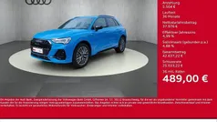 Blau Gebraucht 2022 Audi Q3 S-Line SUV | 43.480 € (Etwas zu teuer)