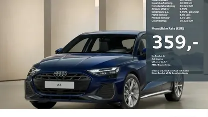 Gebraucht 2025 Audi A3 S-Line Limousine | 38.990 € (Fairer Preis)