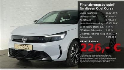 Nowe Opel Corsa Edition 110 KM (80 kW) 2025 Biały Hatchback
