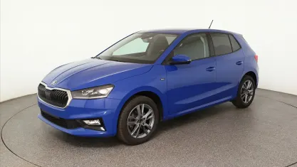 Gebraucht Skoda Fabia Drive 116 PS (85 kW) 2024 Modra energy/energy blue Kleinwagen