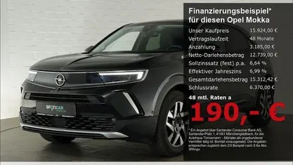 Karbon schwarz Gebraucht 2022 Opel Mokka Elegance SUV | 15.924 € (Fairer Preis)