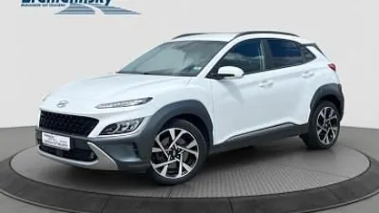 Atlas white (weiß) Gebraucht 2022 Hyundai Kona Prime SUV | 22.480 € (Fairer Preis)