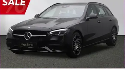 Gebraucht Mercedes C180 170 PS (125 kW) 2023 Unilack schwarz Kombi