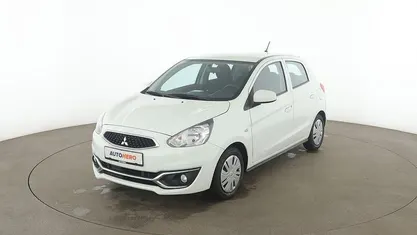 Gebraucht Mitsubishi Space Star Basis 71 PS (52 kW) 2019 Weiß Limousine