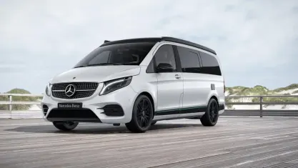 Gebraucht Mercedes V300 Marco Polo 237 PS (174 kW) 2021 Bergkristallweiß metallic Van / Kleinbus