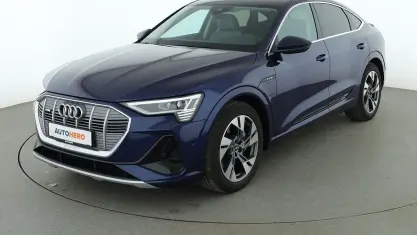 Gebraucht Audi e-tron Sportback S-Line 230 kW (313 PS) 2021 Blau SUV