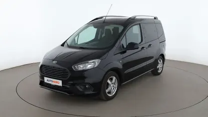 Gebraucht Ford Tourneo Courier Trend 101 PS (74 kW) 2018 Schwarz Van / Kleinbus