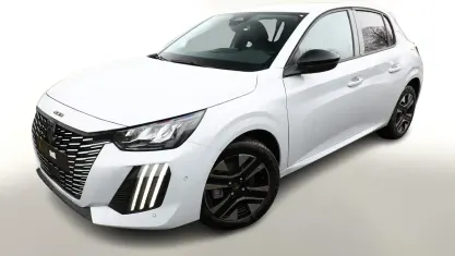 Neu Peugeot 208 Allure 101 PS (74 kW) 2025 Okenit weiß metallic Kleinwagen