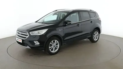 Gebraucht Ford Kuga Titanium 150 PS (110 kW) 2017 Schwarz SUV