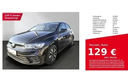 Begagnad VW Polo Goal 116 HK (85 kW) 2025 Svart Halvkombi
