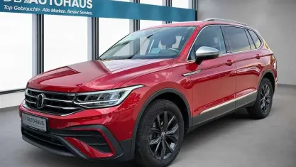 Gebraucht VW Tiguan Allspace Move 150 PS (110 kW) 2024 Rot SUV