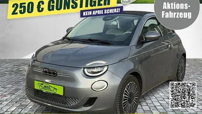 Gebraucht Fiat 500e La Prima 86 kW (118 PS) 2022 Mineral grau Cabrio