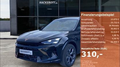 Używany Cupra Formentor VZ 204 KM (150 kW) 2025 Czarny SUV