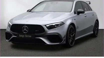 Lack hightechsilber Gebraucht 2024 Mercedes A45 AMG AMG Limousine | 56.750 € (Fairer Preis)