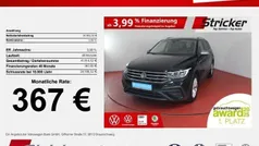 Schwarz (deep black perleffekt) Gebraucht 2024 VW Tiguan Allspace Life SUV | 35.949 € (Superpreis)