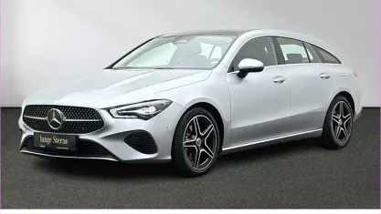 Brugt Mercedes CLA220 Progressive 190 HK (139 kW) 2024 Sølv Sedan