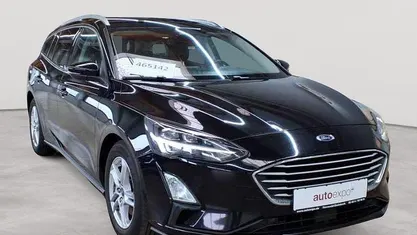 Gebraucht Ford Focus Cool & Connect 125 PS (91 kW) 2021 Obsidianschwarz metallic Kombi