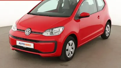 Gebraucht VW up! move up! 60 PS (44 kW) 2018 Rot Kleinwagen